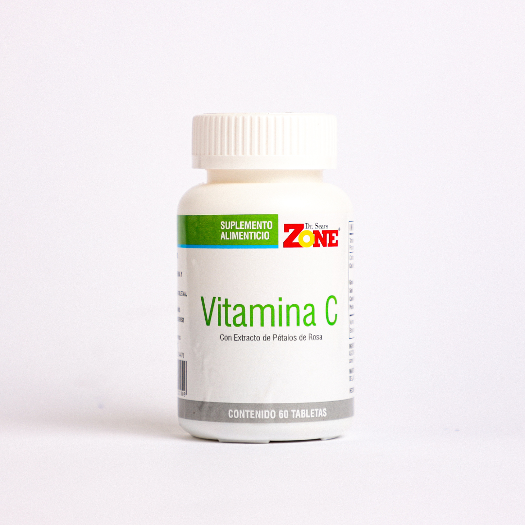 Vitamina C 300 mg (60 caps) - La Zona México