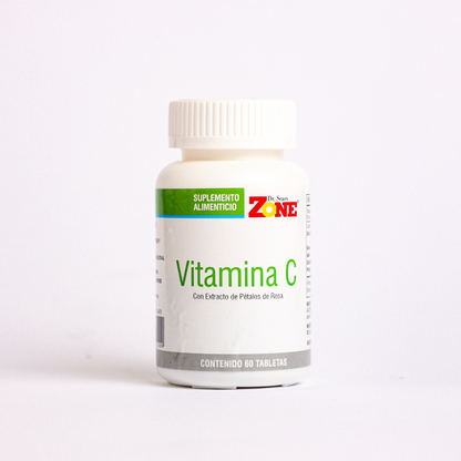 Vitamina C 300 mg (60 caps) - La Zona México